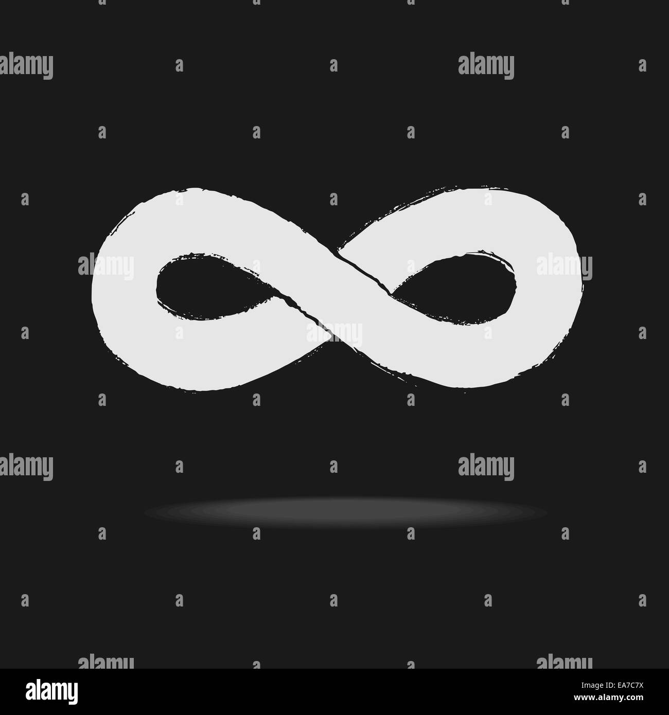 Infinity symbol Stock Photo