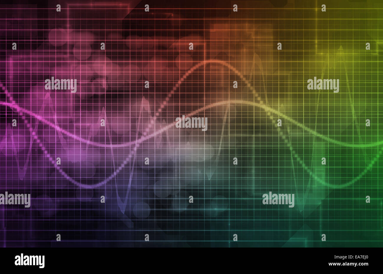 Science Background Abstract with Cells as Art Stock Photo Alamy