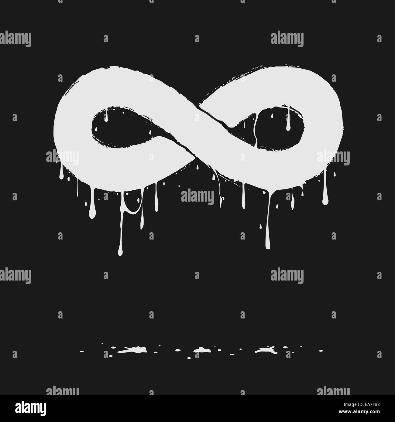 Infinity symbol Stock Photo
