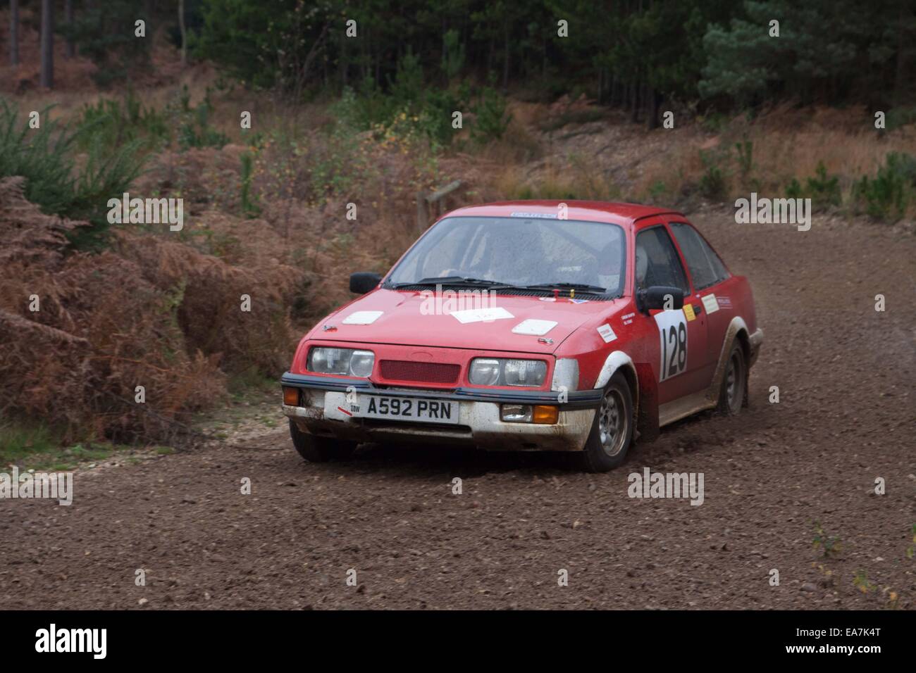 Eversley, UK. 8th Nov, 2014. Tempest Rally. The rally is a one day ...