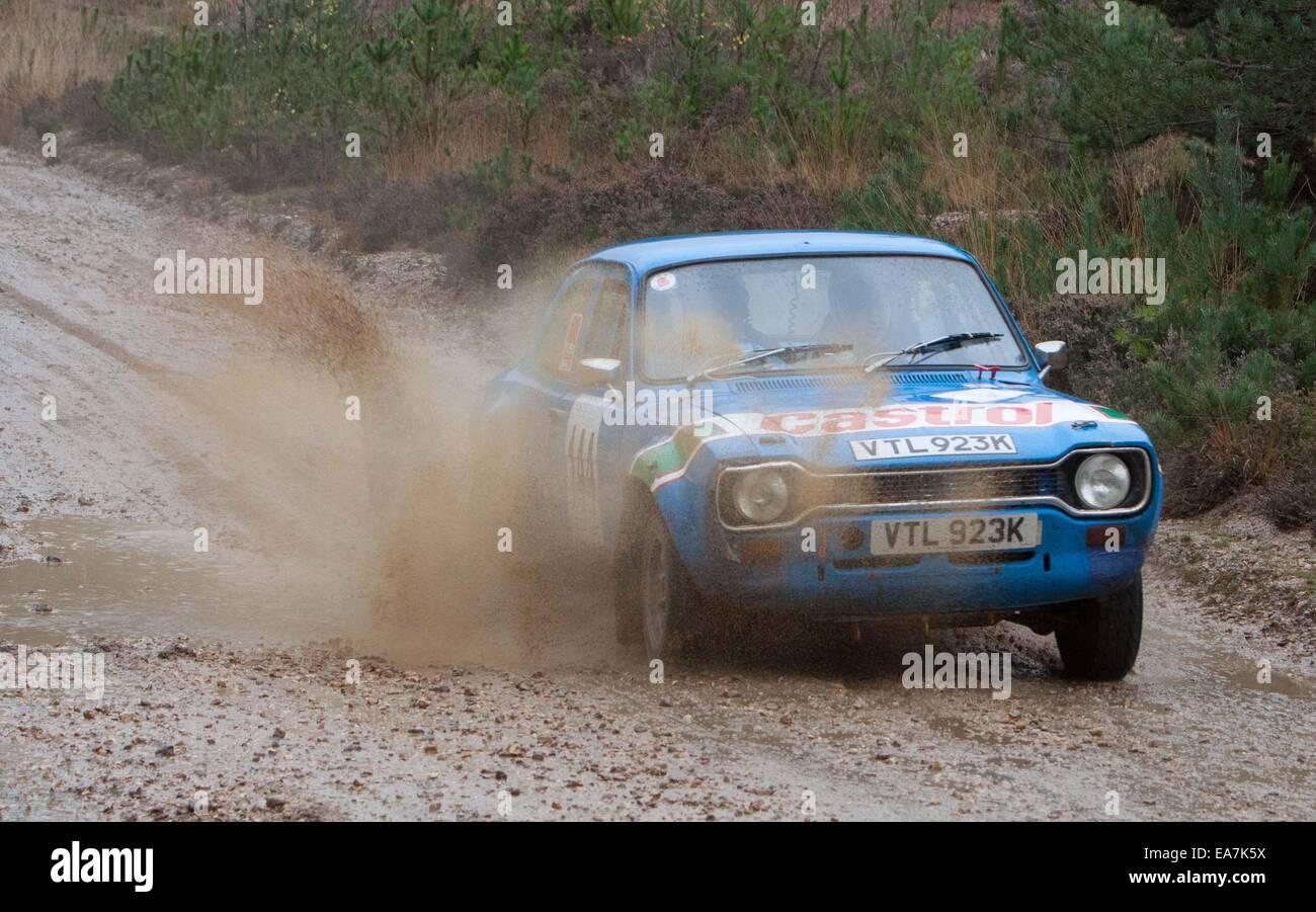 Eversley, UK. 8th Nov, 2014. Tempest Rally. The rally is a one day ...