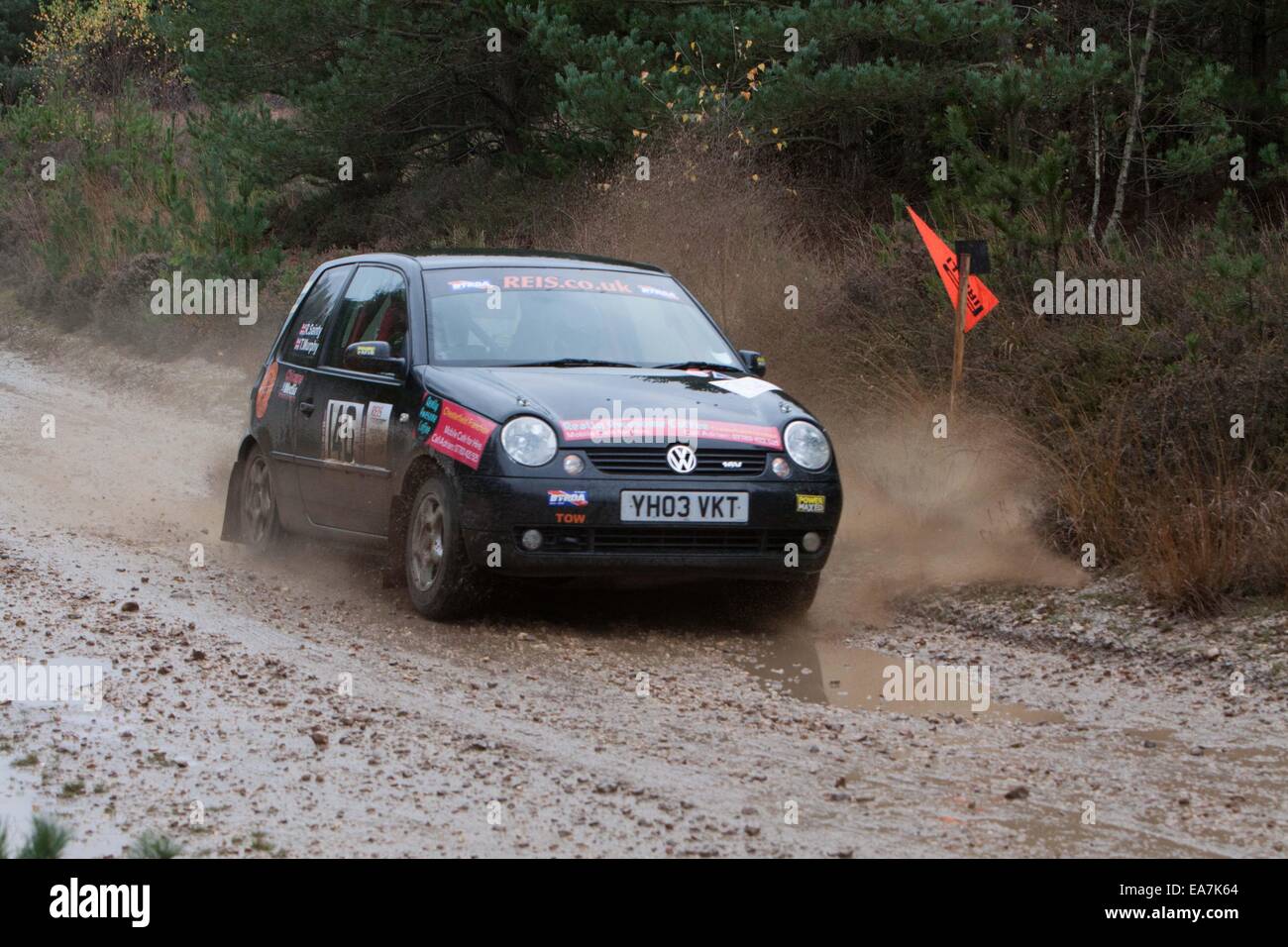 Eversley, UK. 8th Nov, 2014. Tempest Rally. The rally is a one day ...