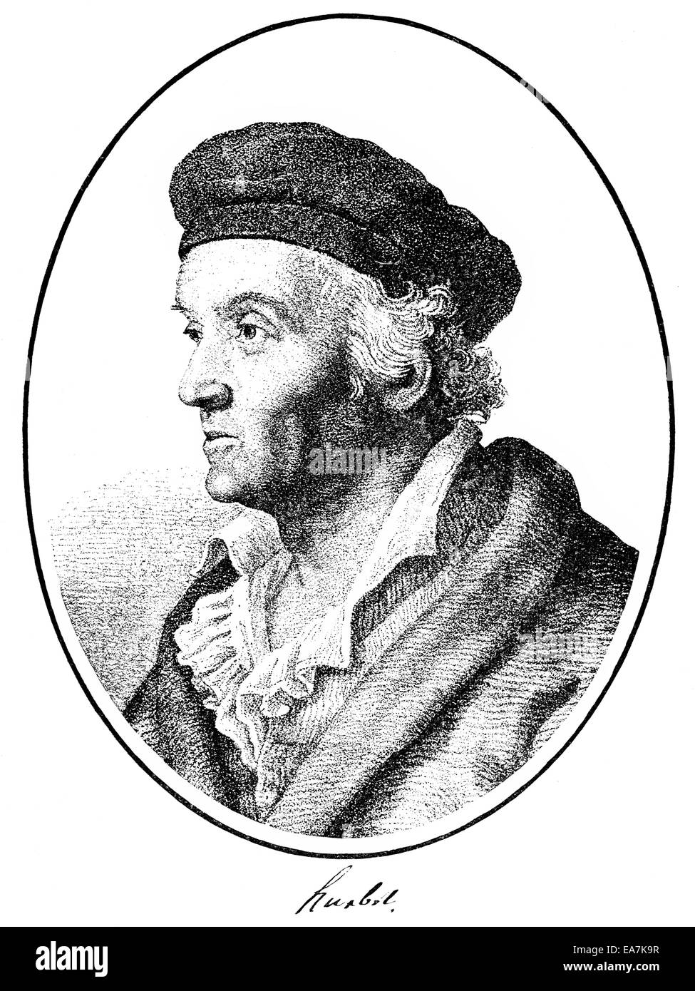 Karl Ludwig von Knebel, 17441834, a German poet and translator