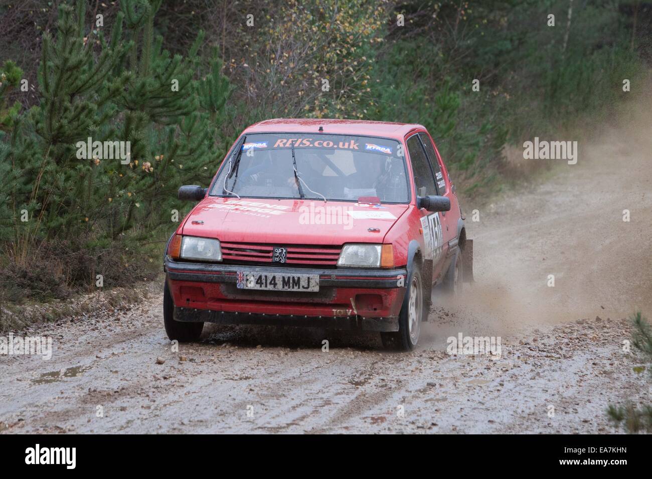 Eversley, UK. 8th Nov, 2014. Tempest Rally. The rally is a one day ...