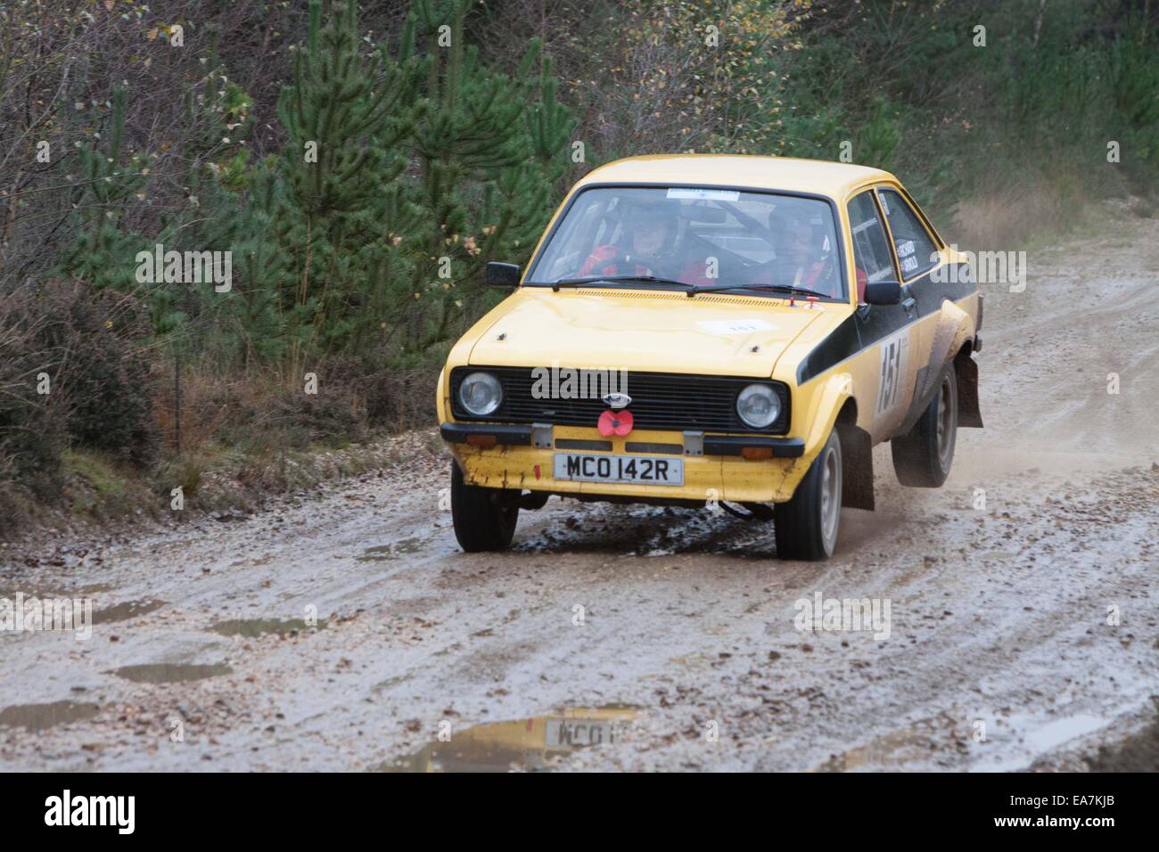 Eversley, UK. 8th Nov, 2014. Tempest Rally. The rally is a one day ...