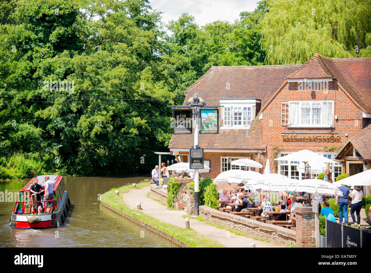 The Narrow Boat Pub Stock Photos The Narrow Boat Pub Stock - 