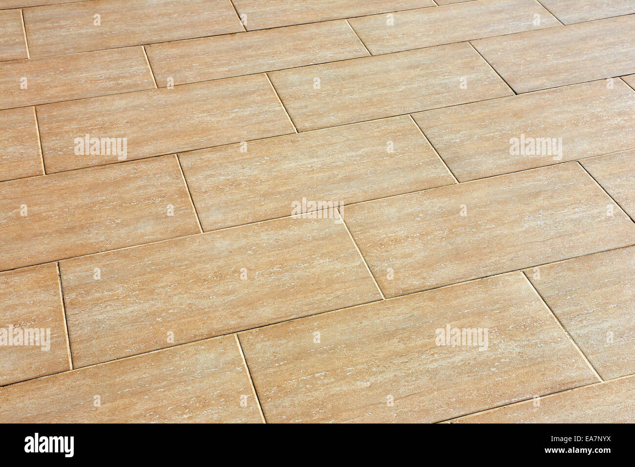 ceramic tiles beige colour on the floor Stock Photo Alamy