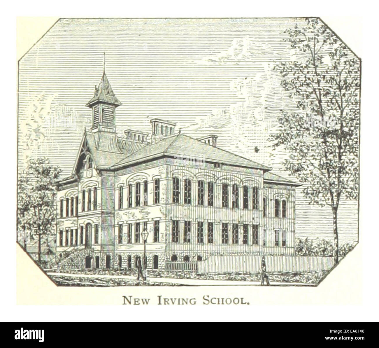 FARMER(1884) Detroit, p803 NEW IRVING SCHOOL Stock Photo Alamy