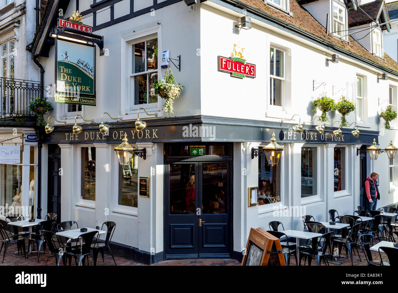The Duke Of York Pub, The Pantiles, Royal Tunbridge Wells, Kent