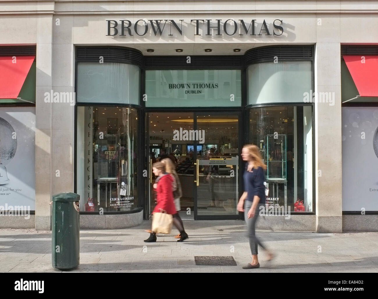Brown Thomas, luxury Department Store on Grafton Street, Dublin