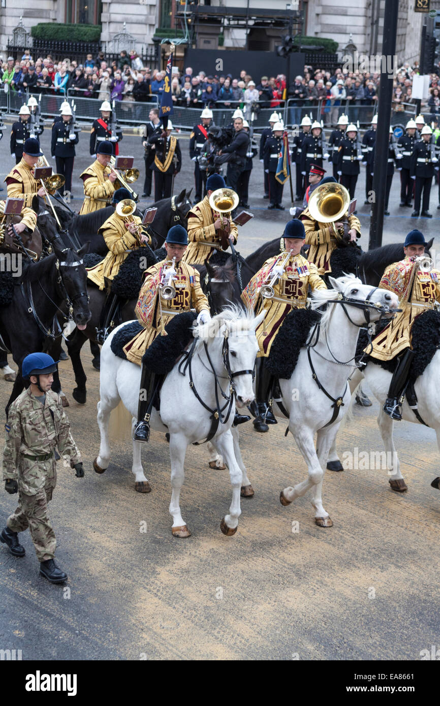 Mounted band of the household cavalry hires stock photography and