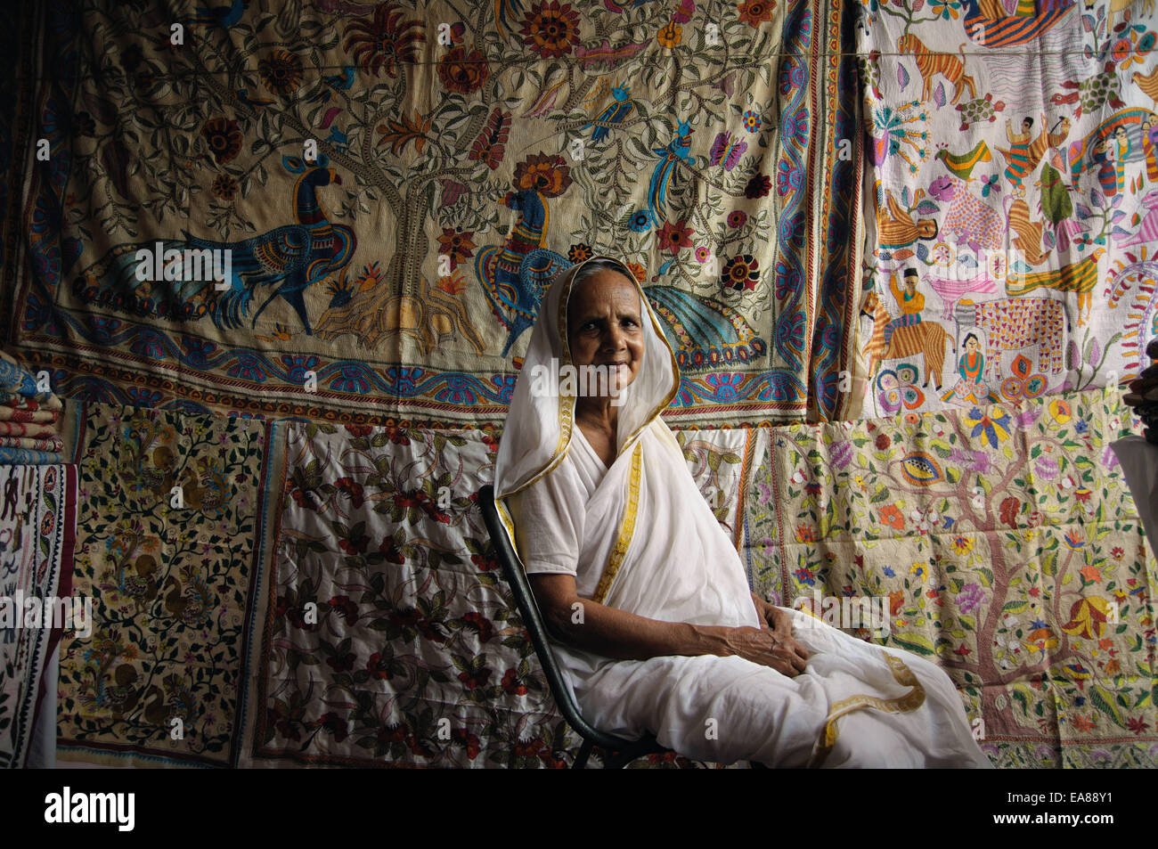 Old Kantha Embroidery From Bihar Old Kantha Embroidery From Bihar