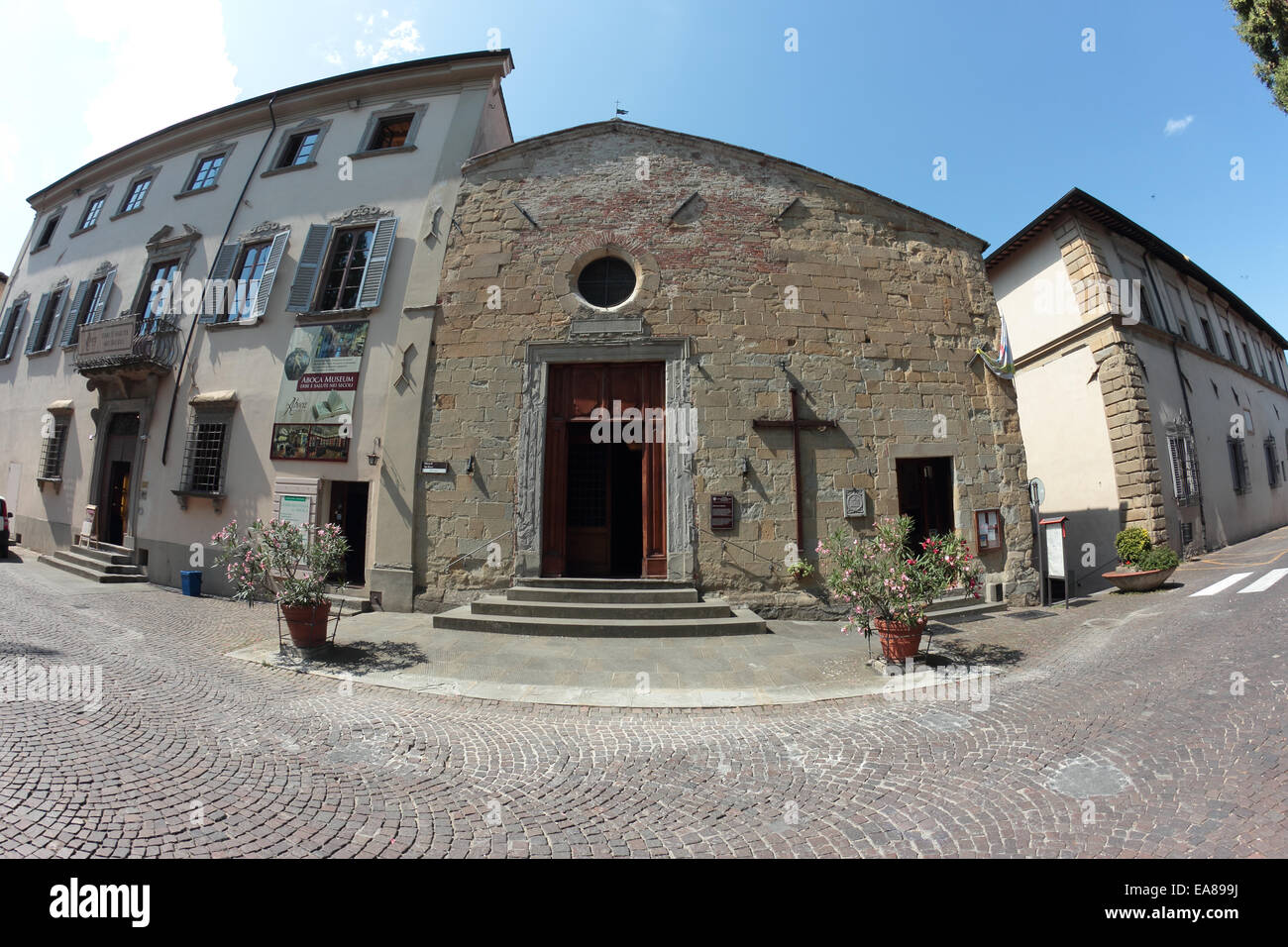 SANSEPOLCRO ITALY JULY 16 2014 The 16th century San Rocco