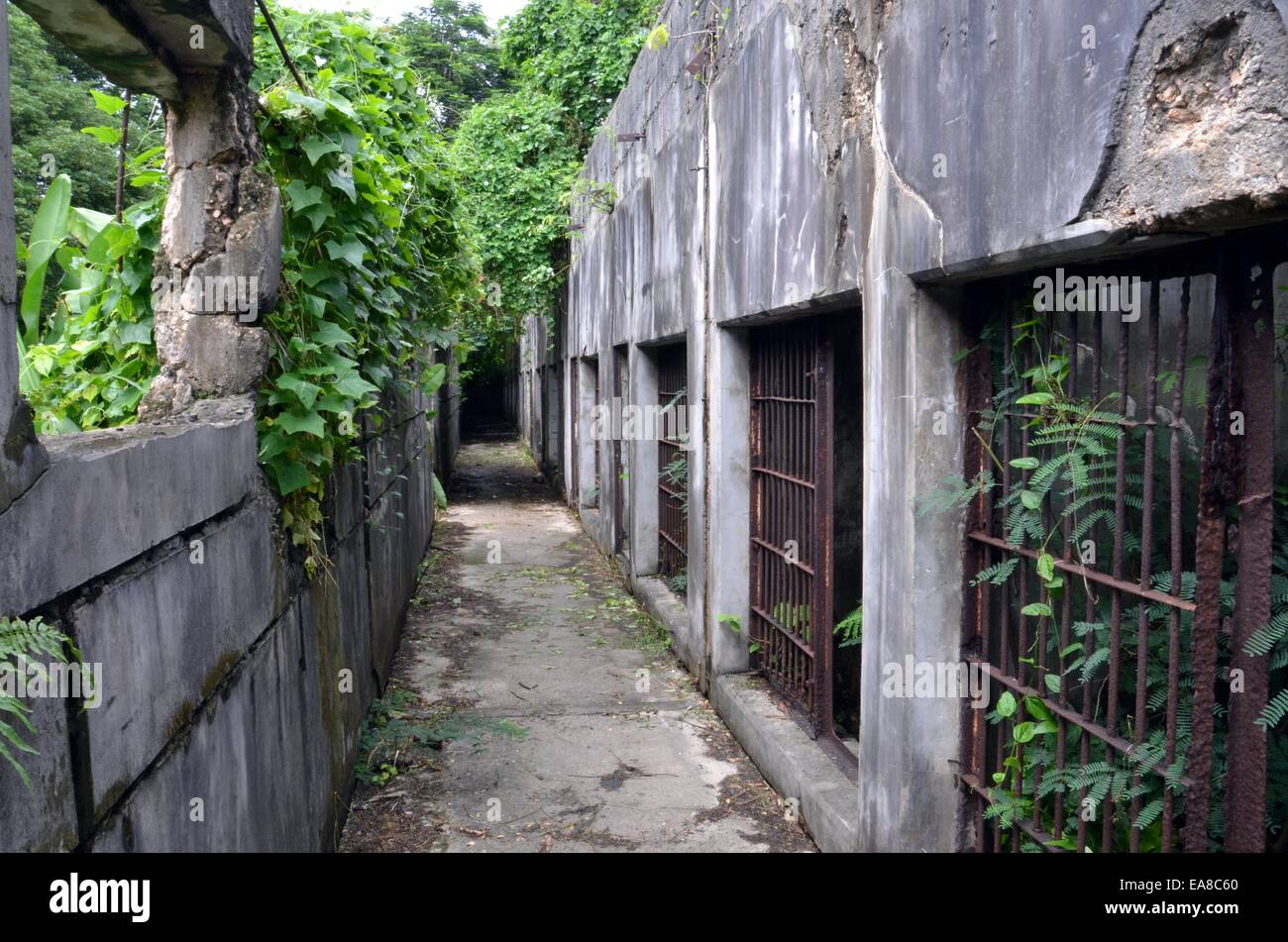 Saipan Historic Old Japanese Jail Stock Photo Alamy