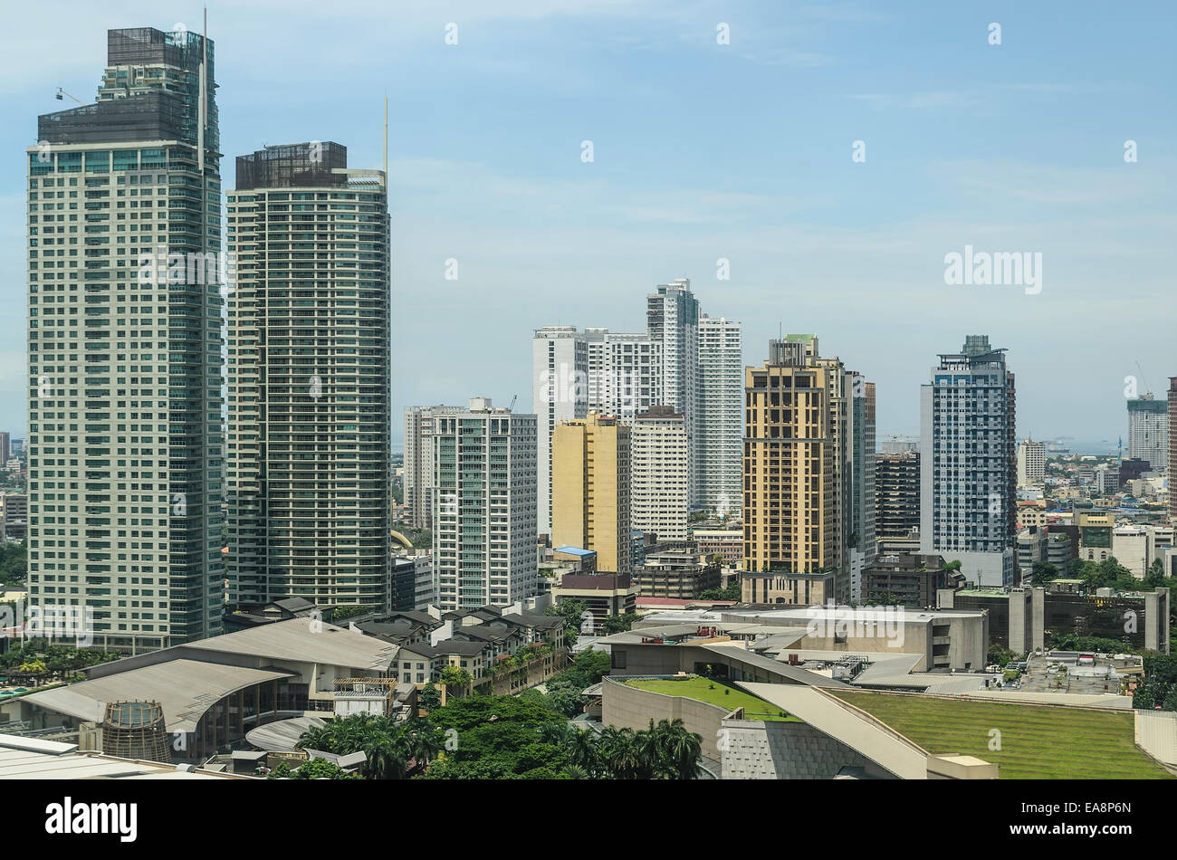 Urban buildings in makati city hires stock photography and images Alamy