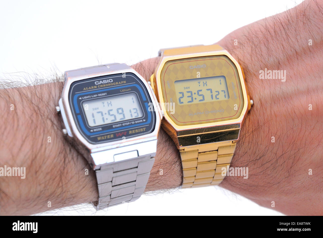 casio on hand