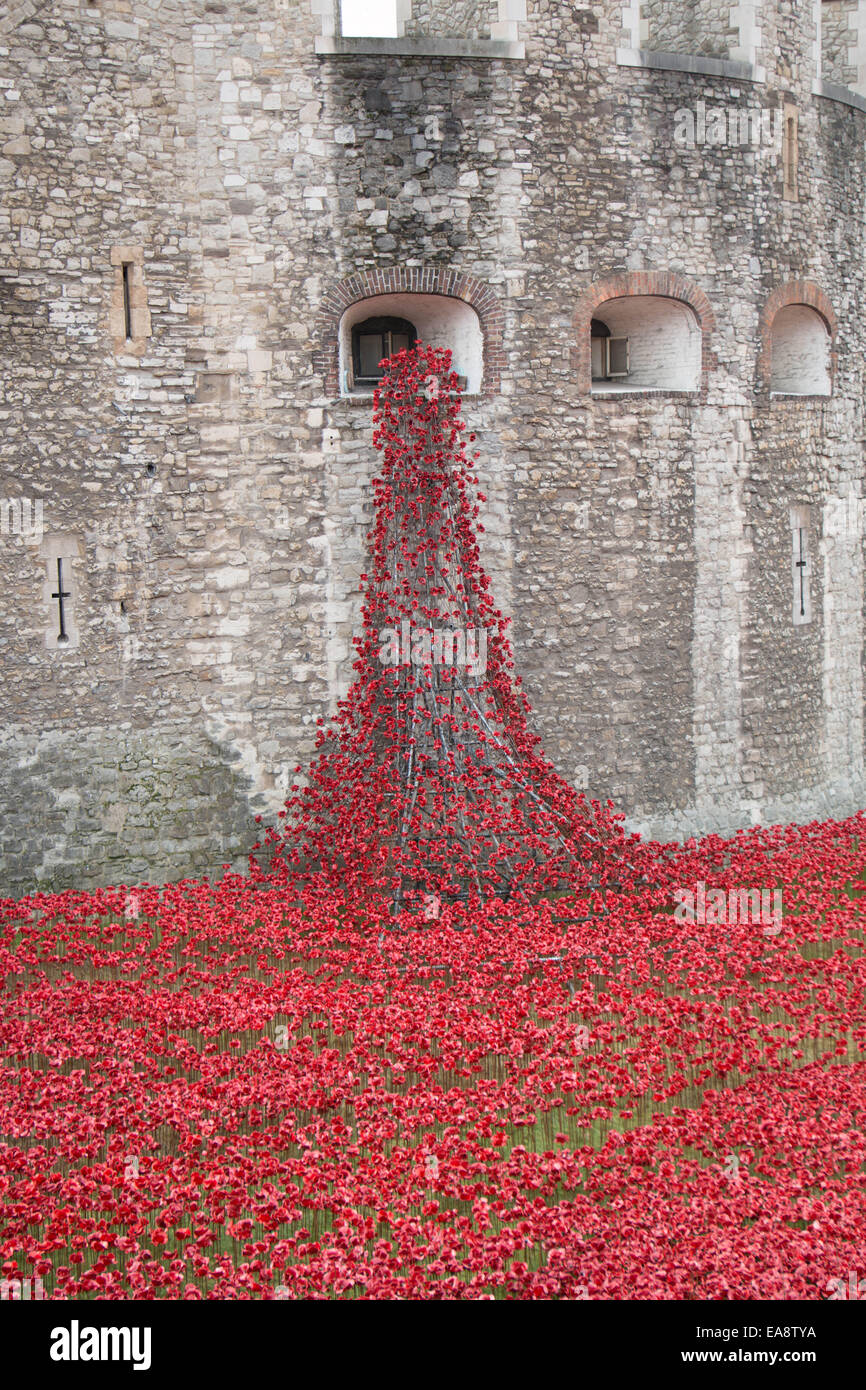 Weeping Window - Tower of London Stock Photo
