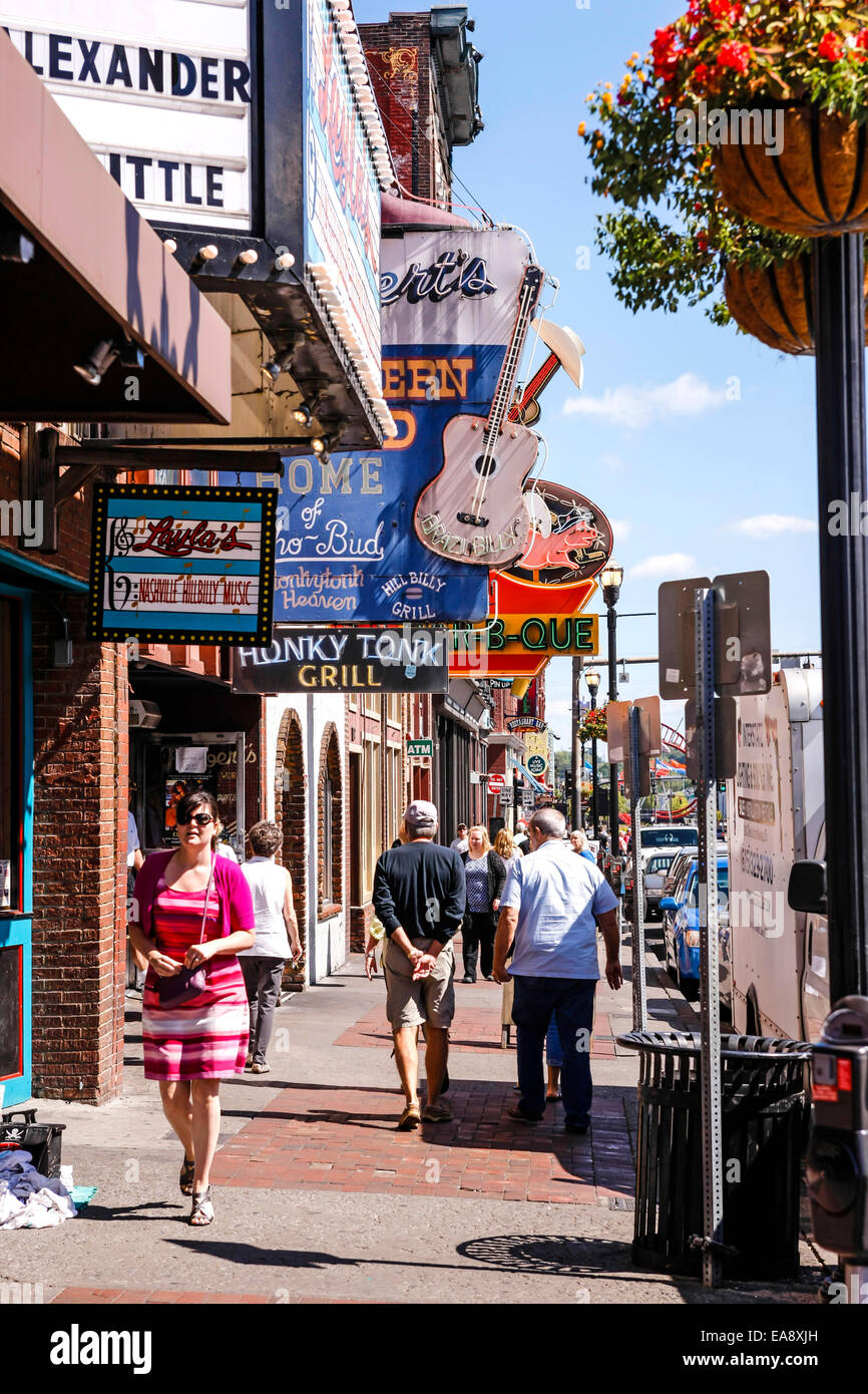 Downtown nashville hires stock photography and images Alamy