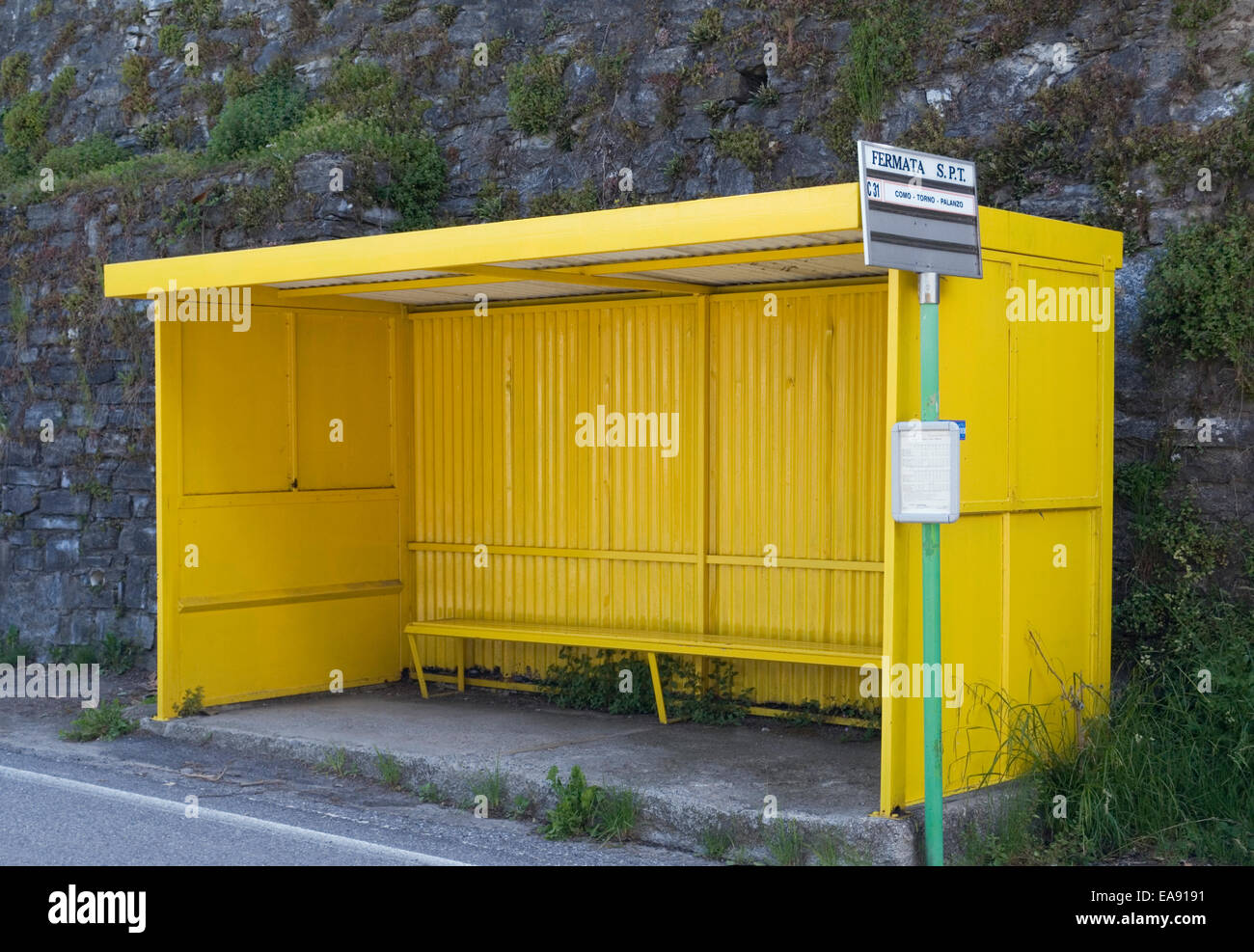 Empty Bus Shelter High Resolution Stock Photography and Images - Alamy