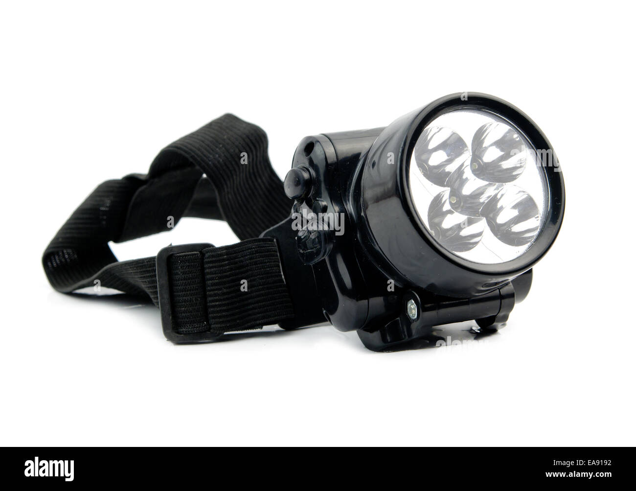 flashlight, isolated on white background Stock Photo