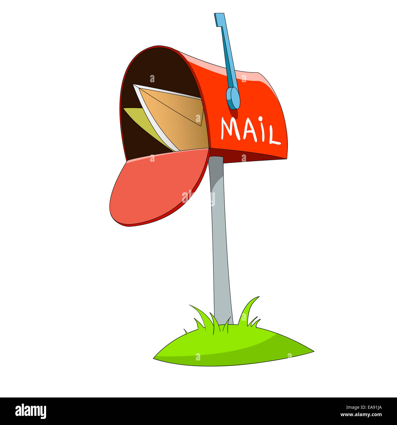 Postbox drawing hi-res stock photography and images - Alamy