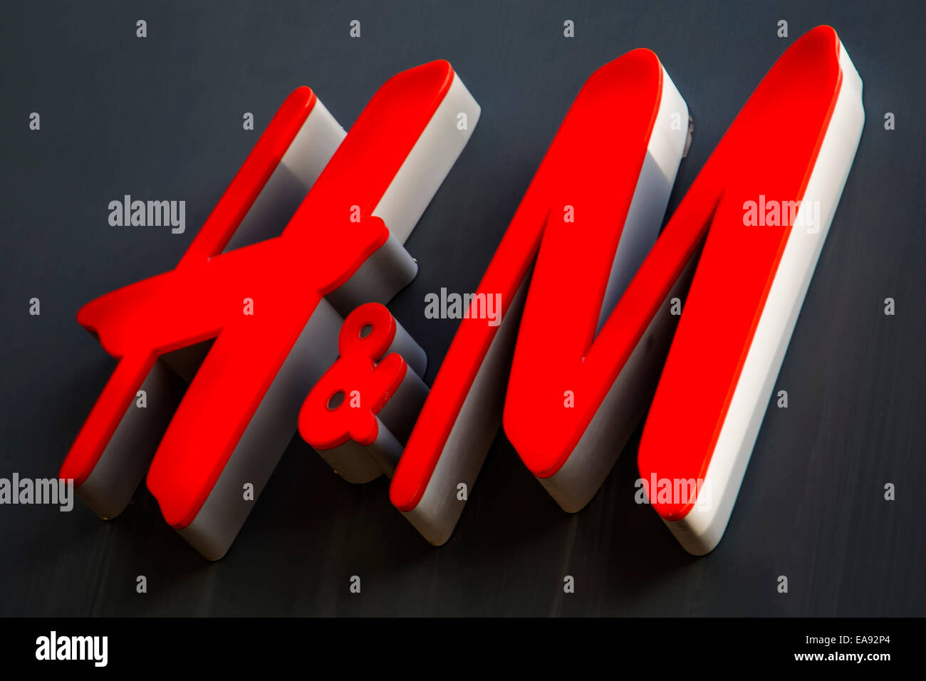 Detail of the H&M store in Charleroi, Belgium Stock Photo - Alamy