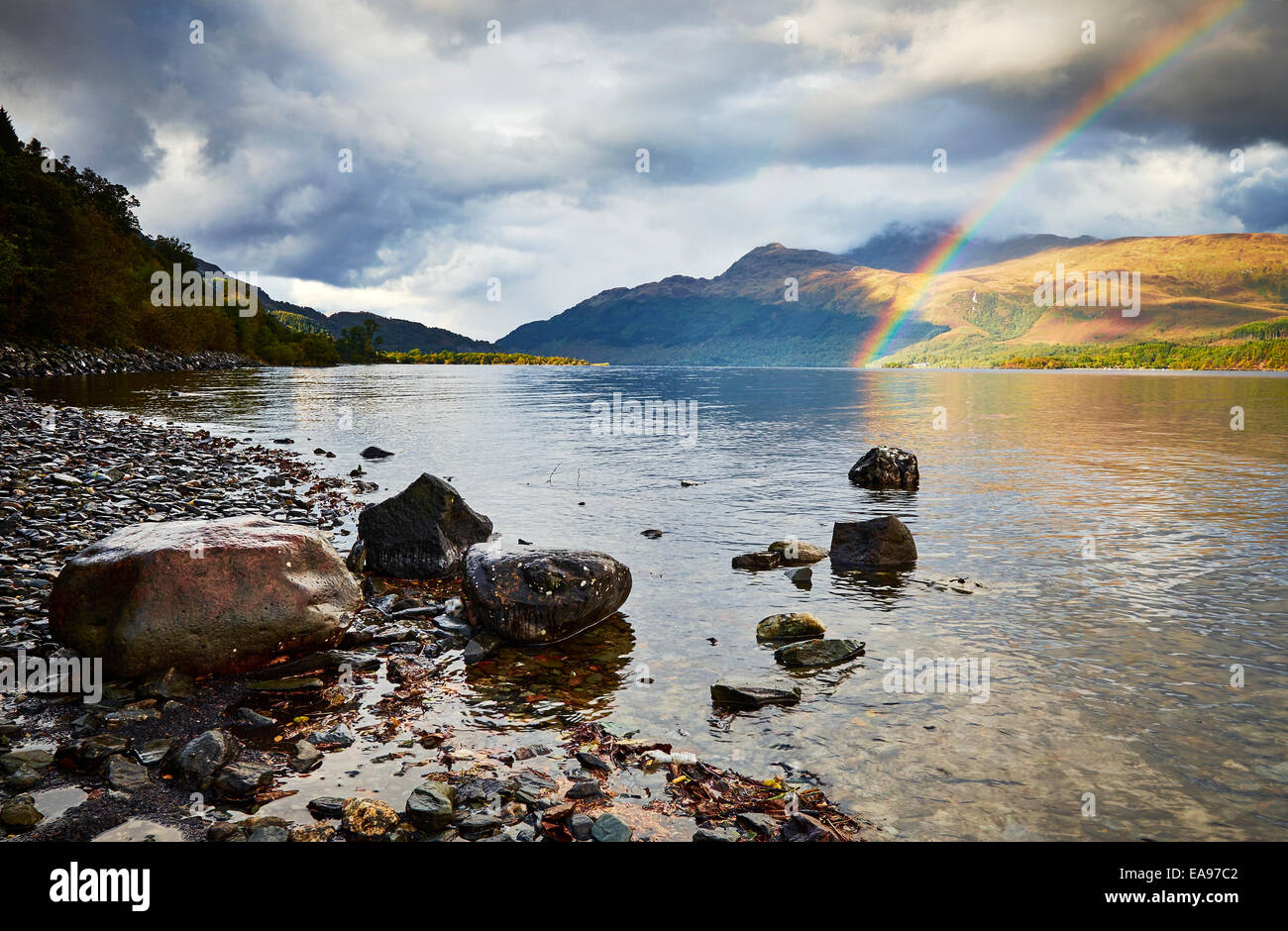 Loch Lomond, Scotland Stock Photo Alamy