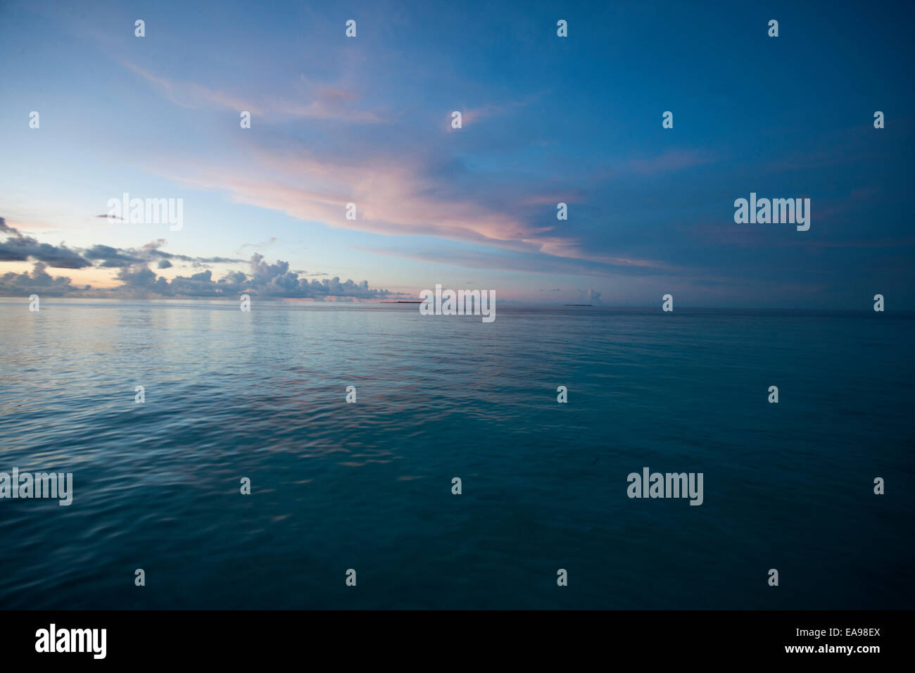 islands views in the maldives Stock Photo