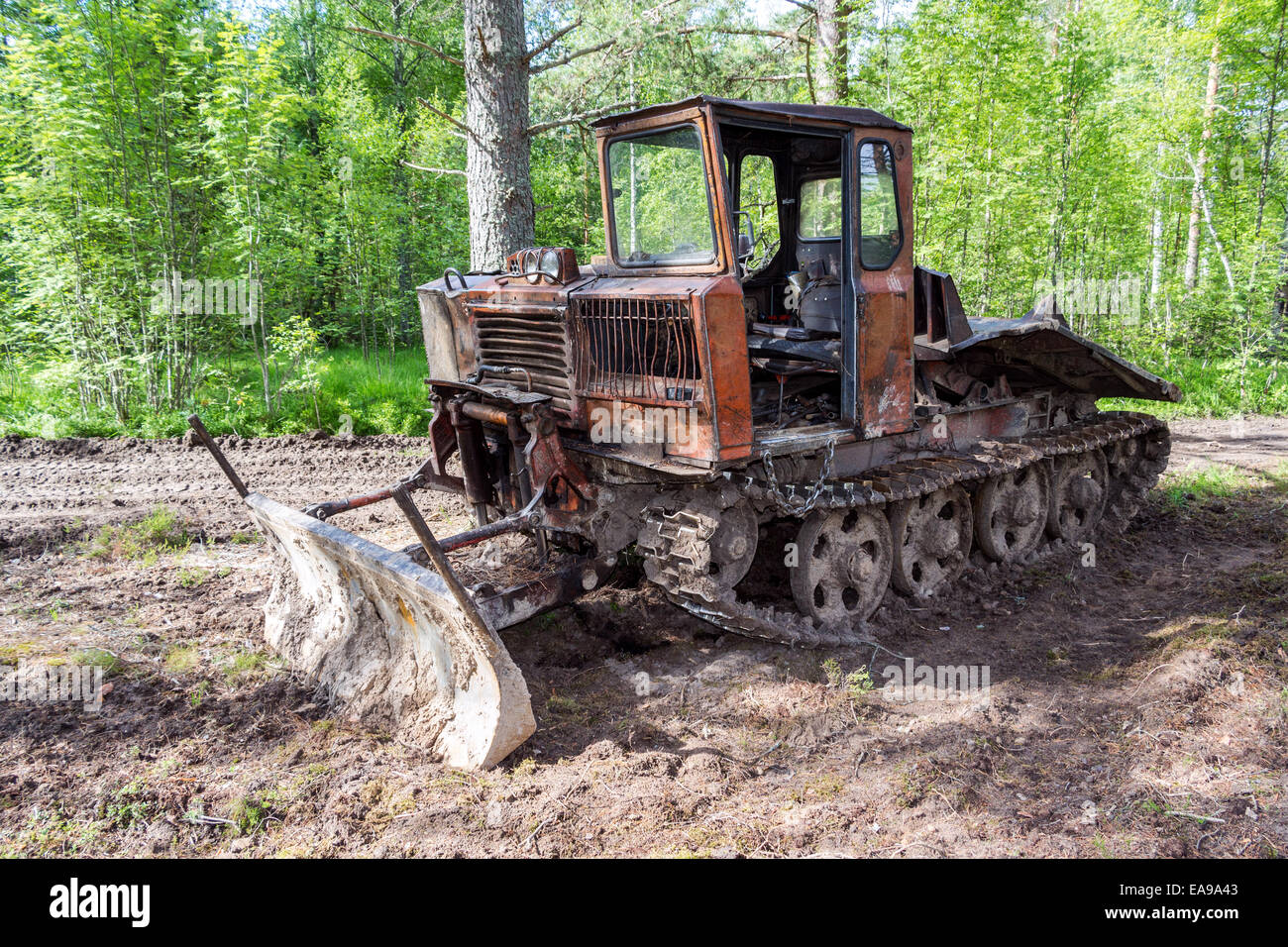 Old Log Skidder Hi Res Stock Photography And Images Alamy