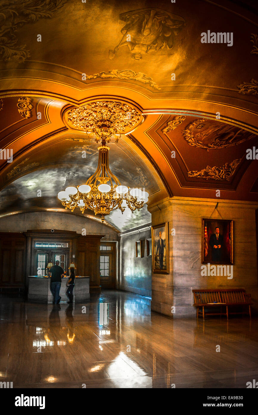 Domed And Gilded Interior Ceilings With Marble Floors