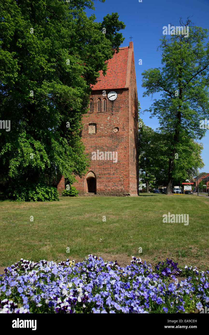 Arendsee, Kluthturm, Altmark, Sachsen-Anhalt, Germany, Europe Stock ...