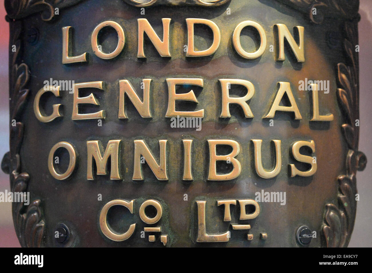 London General Omnibus Co Stock Photo