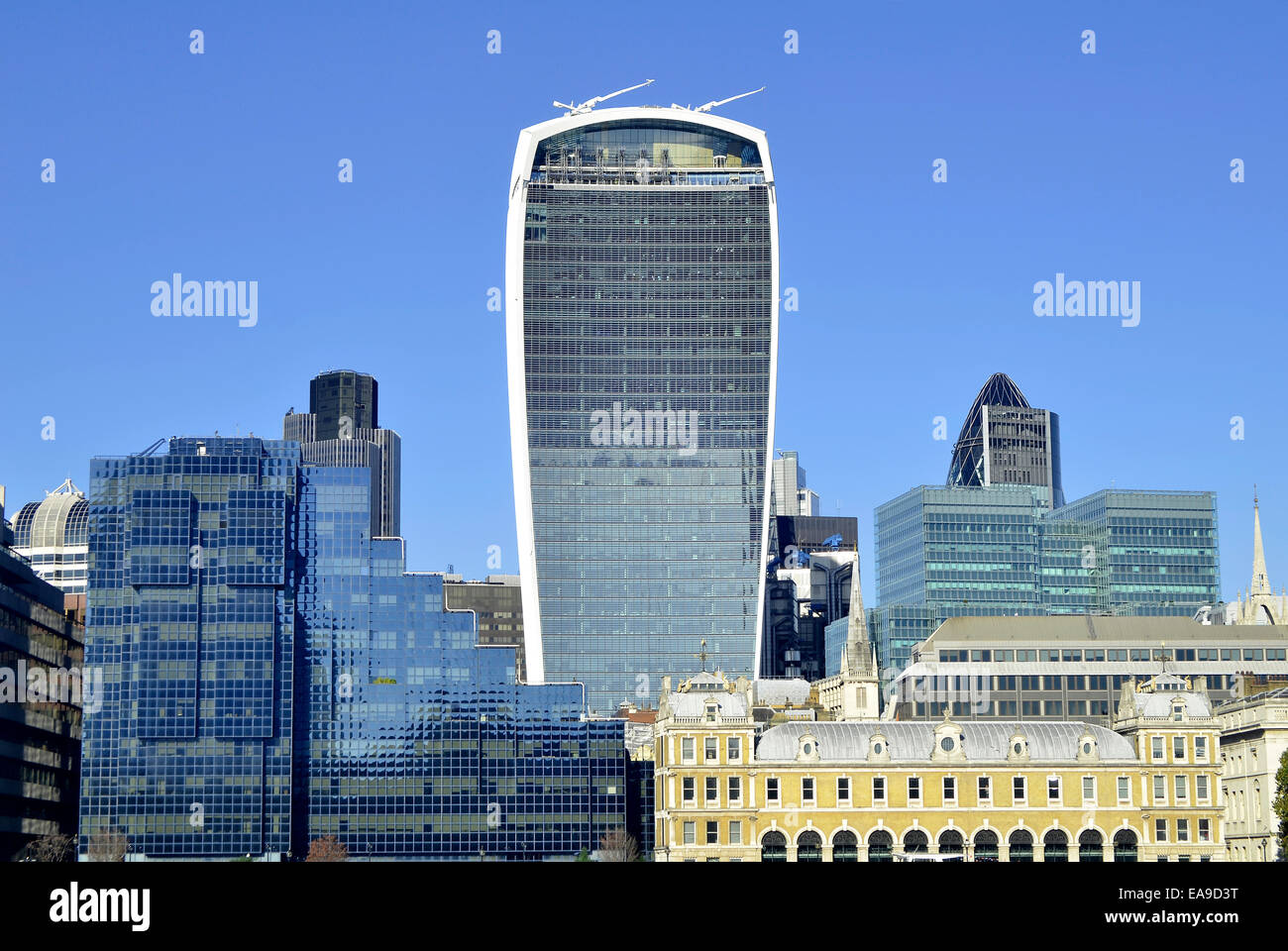20, Fenchurch Street, London, UK. Commonly known as the Walkie Talkie