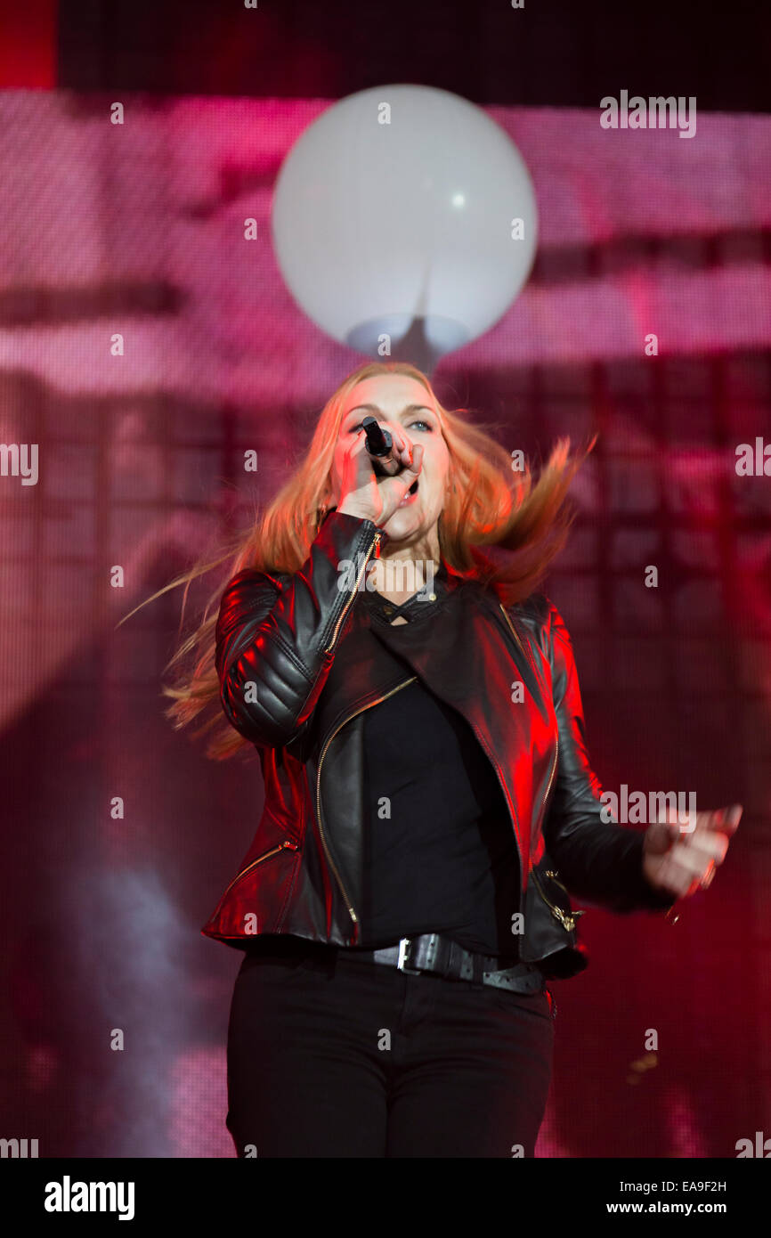 Silly Banda Berlin, Germany. 09th Nov, 2014. The band Silly plays on the stage at ...