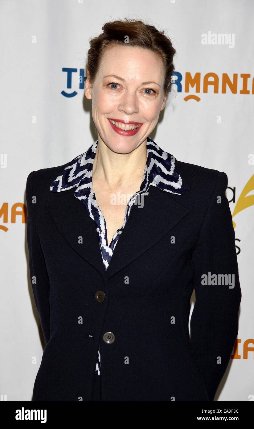 2014 Drama Desk nominees reception at the JW Marriott Essex House - Arrivals  Featuring: Veanne Cox Where: New York, New York, United States When: 07 May 2014 Stock Photo