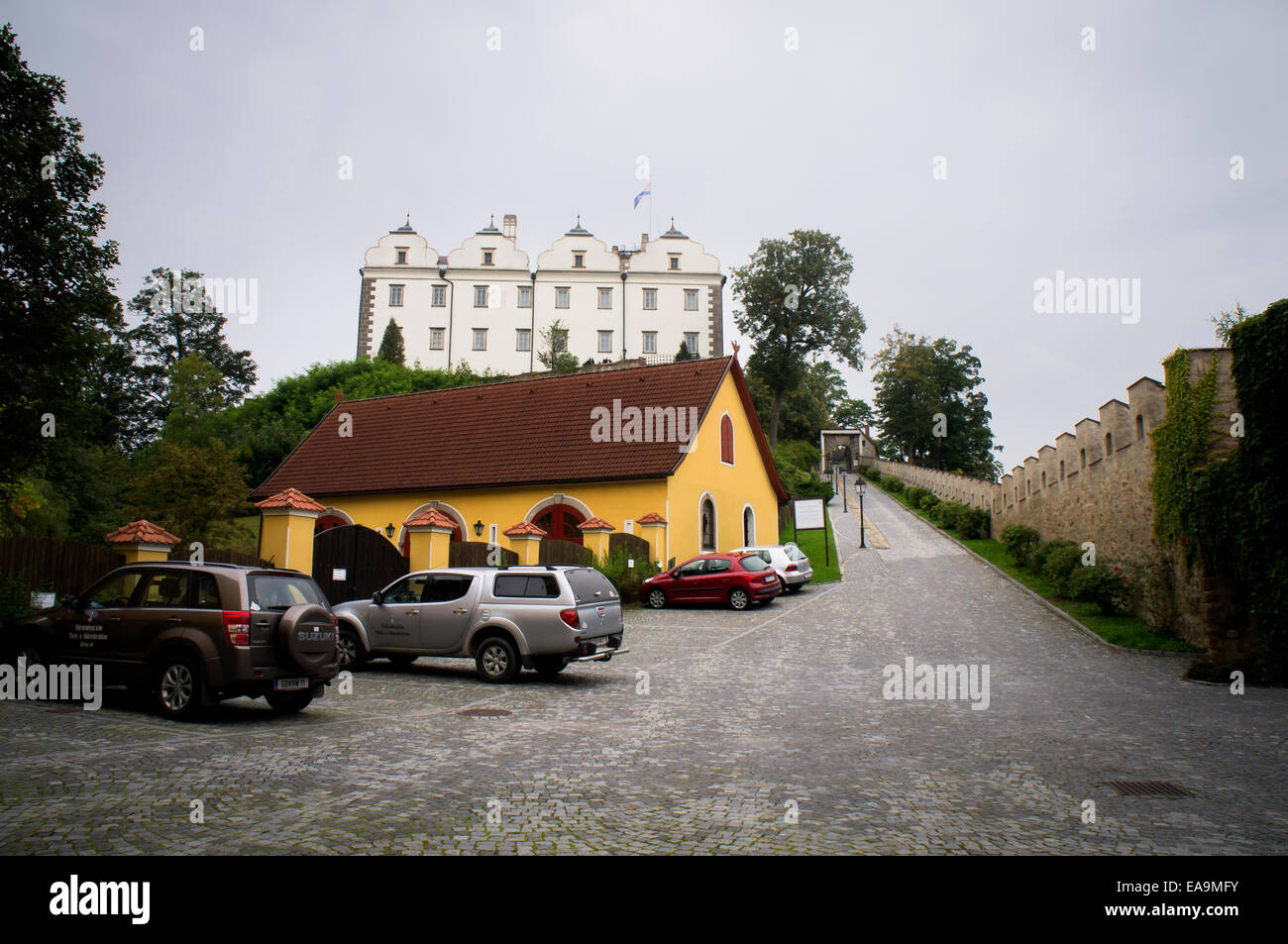 The Weitra Castle, Lower Austria, September 11, 2014. (CTK Photo/Libor Sojka) Stock Photo