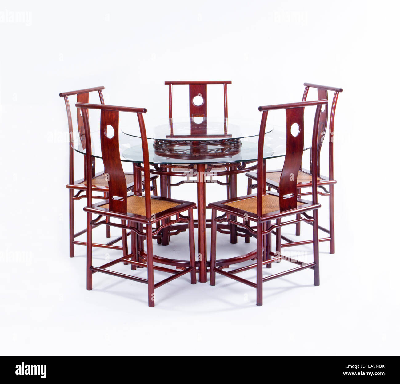 Chinese table and chair Stock Photo Alamy