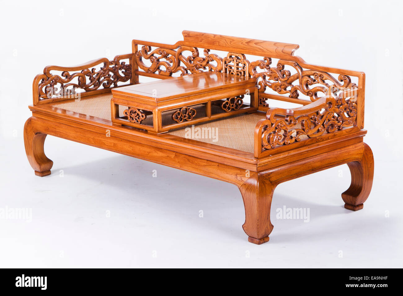 Classical Chinese couch Stock Photo Alamy