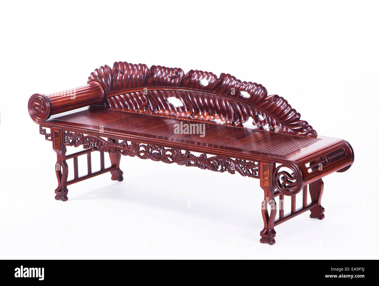 Classical Chinese couch Stock Photo Alamy