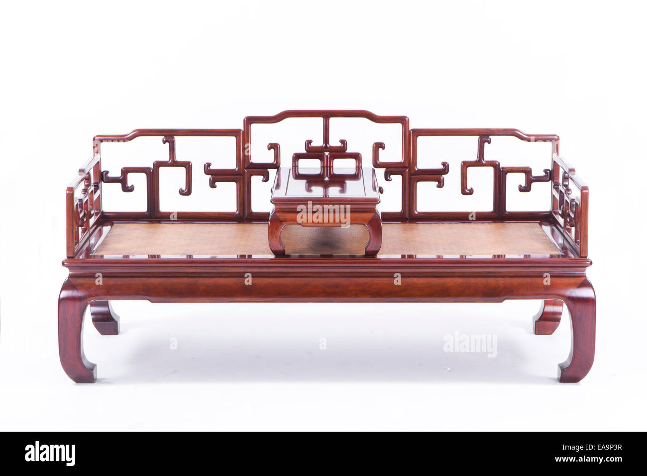 Classical Chinese couch Stock Photo Alamy