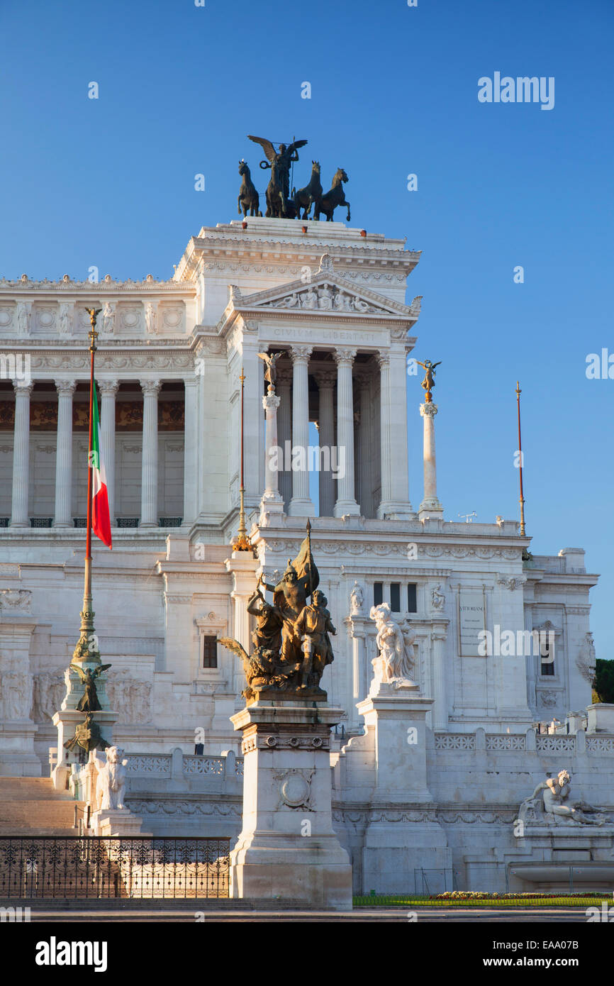 National Monument to Victor Emmanuel II, Rome, Lazio, Italy Stock Photo