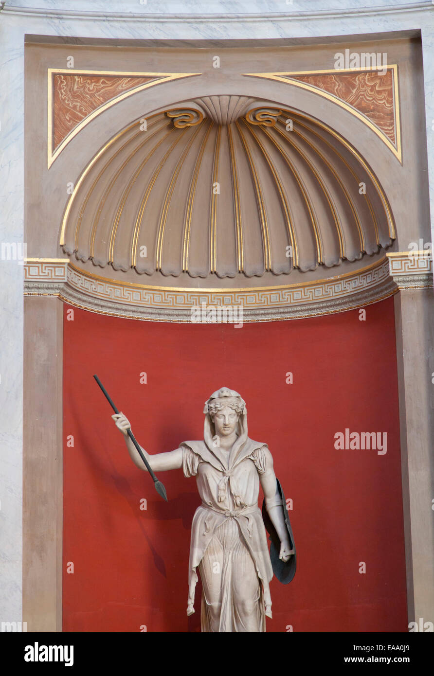 Statue of Juno Sospita inside Vatican Museum (UNESCO World Heritage
