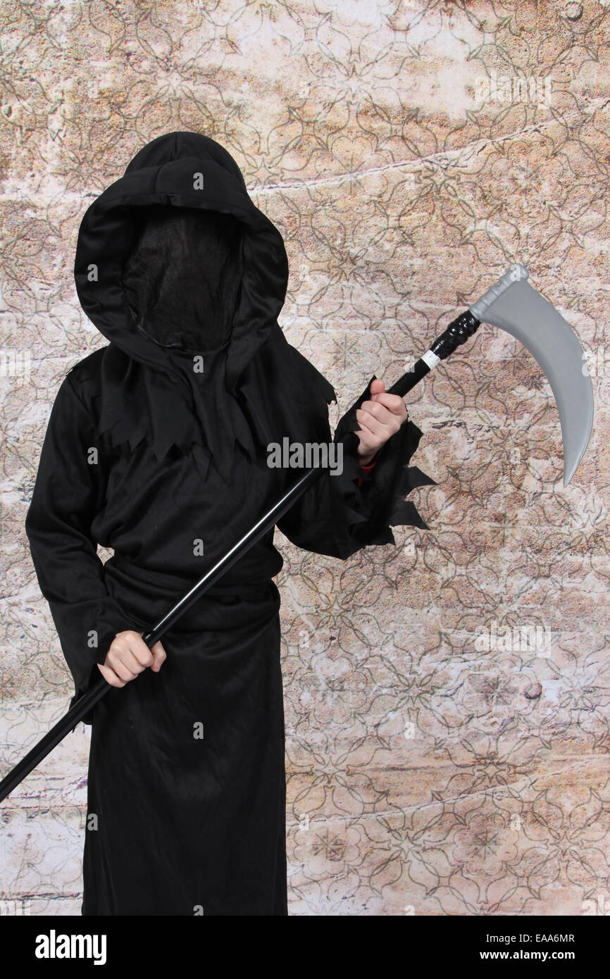 grim reaper Halloween Stock Photo Alamy