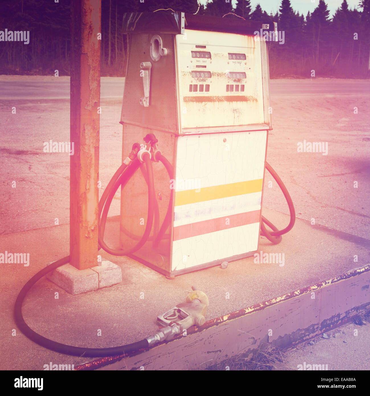 gas pump Stock Photo