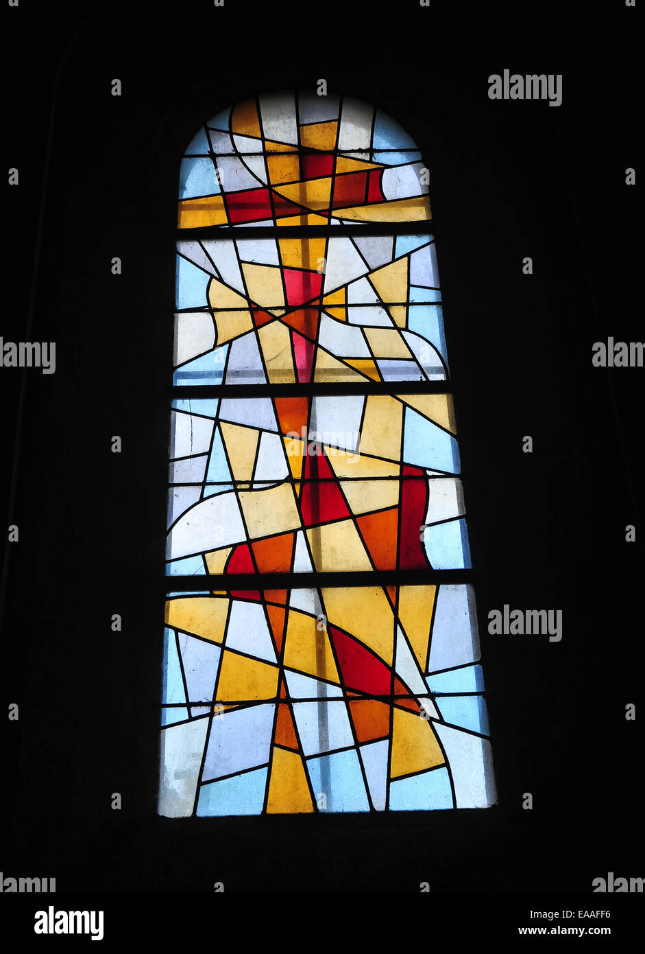 stained glass window Stock Photo Alamy