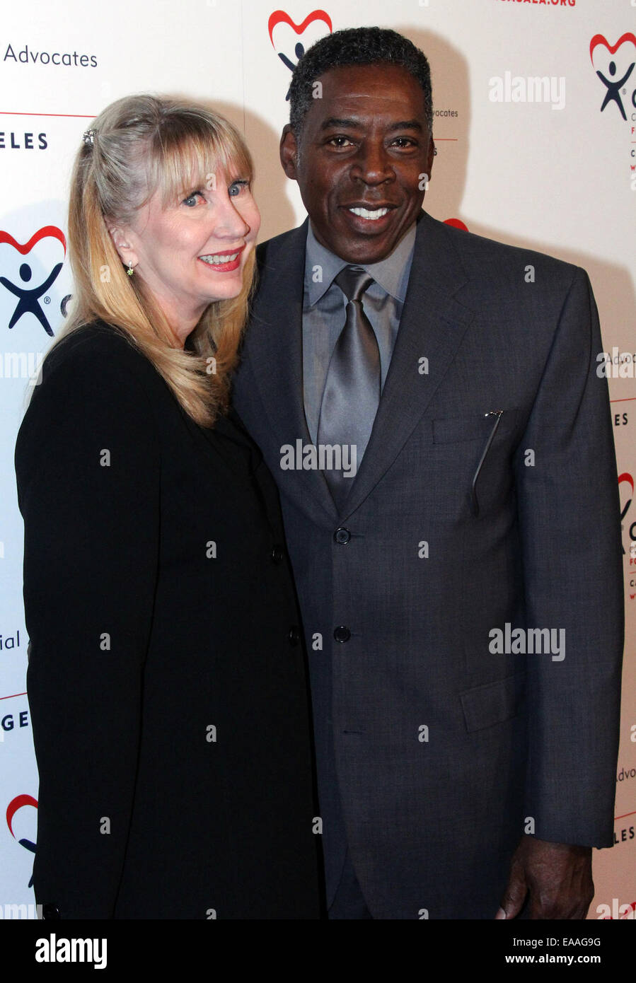 Casa of Los Angeles' 2nd Annual 'Evening to Foster Dreams' Gala  Featuring: Linda Hudson,Ernie Hudson Where: Beverly Hills, California, United States When: 07 May 2014 Stock Photo