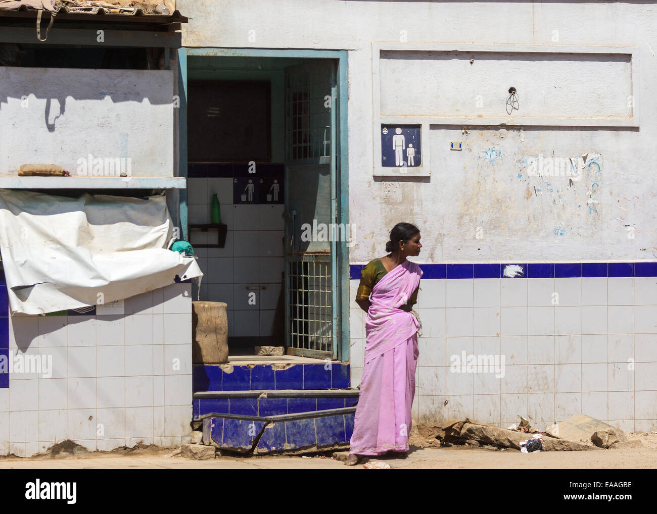 Public toilet in india hires stock photography and images Alamy
