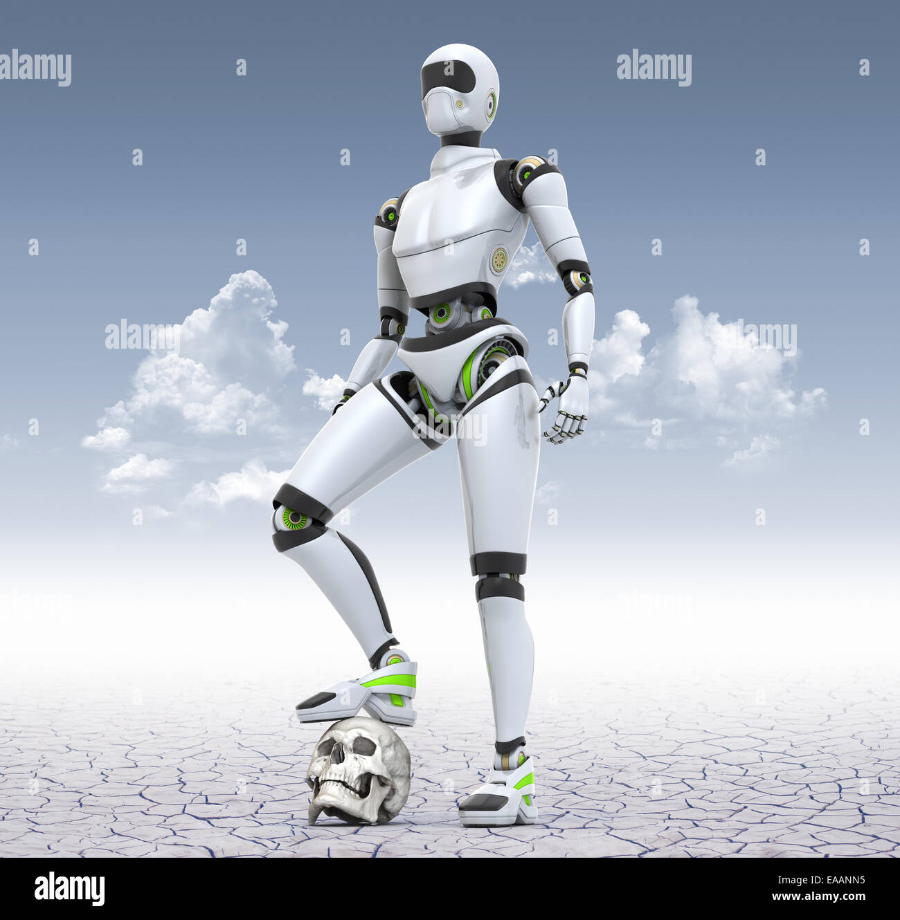 Destiny of the humanity Stock Photo