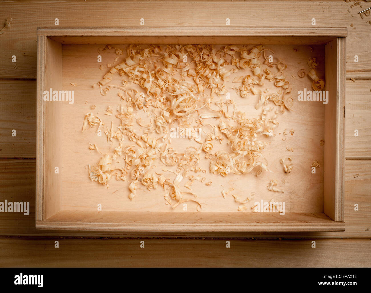 Wooden box for your packaging Stock Photo Alamy