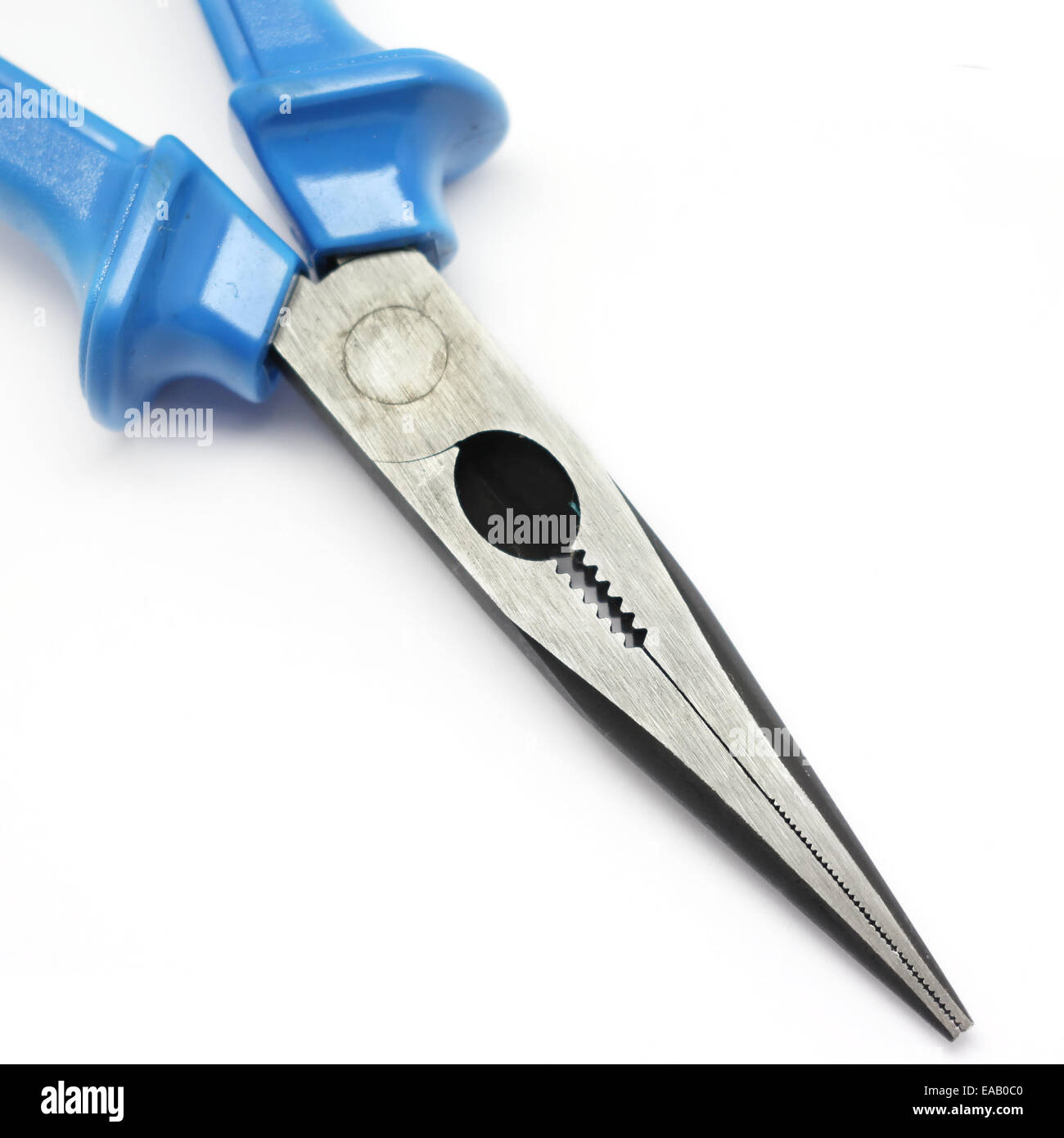 needle nose pliers isolated on white background Stock Photo